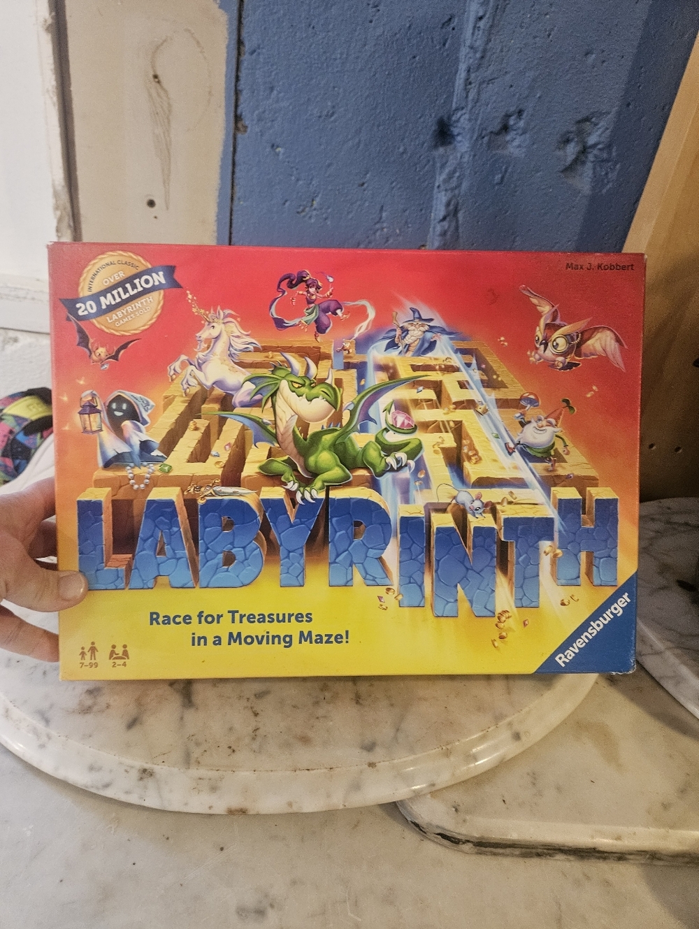 Ravensburger Labyrinth Family Board Game Maze 2007 100 % Complete